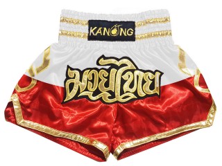 Custom Kick boxing Shorts : KNSCUST-1261-Poland