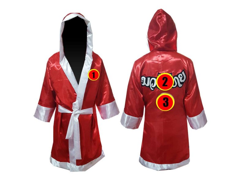 Custom Boxing Robe, Customize Boxing Gown