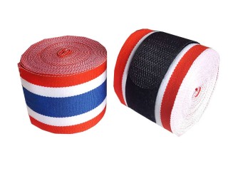 Kanong Elastic Boxing Hand Protectors : Thai Flag