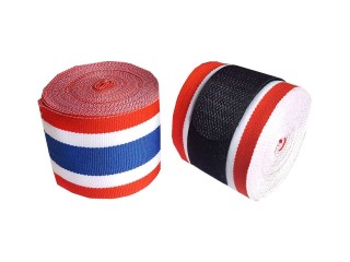 KANONG Elastic Kids Boxing Handwraps : Thai Flag