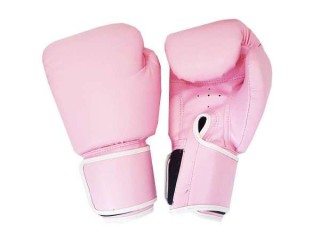 Kanong Training Boxing Gloves : Classic Light Pink