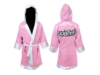 Customize Kanong Boxing Fight Robe : Pink