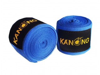 KANONG Standard Boxing Hand wraps : Blue