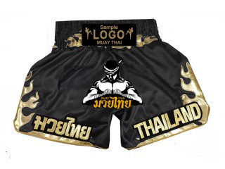 Personalised Custom Kick Boxing Shorts with Embroidered Logo Personalised Custom Kick Boxing Shorts with Embroidered Logo