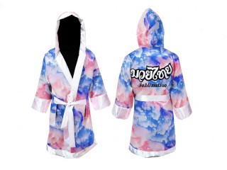 Personalised Sublimation Boxing Robe - Boxing Gown Personalised Sublimation Boxing Robe - Boxing Gown