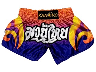 Kanong Retro Kickboxing Shorts : KNSRTO-507