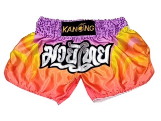Kanong Retro Kickboxing Shorts : KNSRTO-509