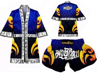 Boxing Kits - Personalized Boxing Robe and Kickboxing Shorts : SET-506