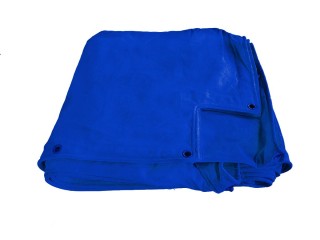 Custom Blue cotton upper Boxing ring apron  7x7 m