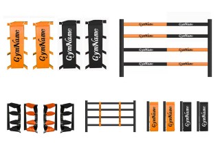 Custom Boxing Ring Covers Set : Orange/Black