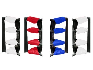 Boxing Ring accessories, Boxing Ring Turnbuckle Covers (set of 16) : Red/Blue/White