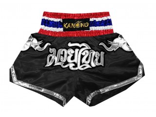 Kanong Kickboxing Shorts : KNS-125-Black