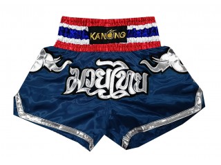 Kanong Kickboxing Shorts : KNS-125-Navy