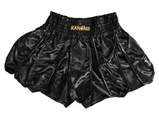 Kanong Galidator Kick boxing Shorts : KNS-139-Black