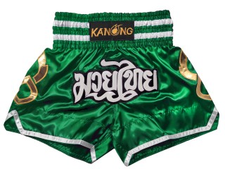 Kanong Fight Shorts : KNS-143-Green