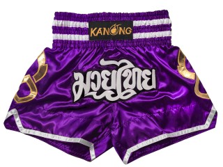 Kanong Fight Shorts : KNS-143-Purple