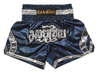 Kanong Fight Shorts : KNS-144-Navy