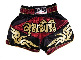 Lumpinee Kick boxing Fight Shorts : LUM-049-Red