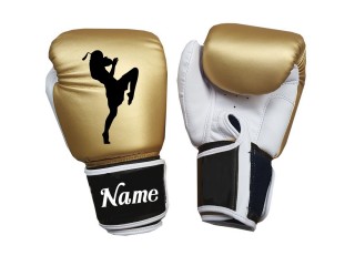 Personalised Boxing Gloves : KNGCUST-093