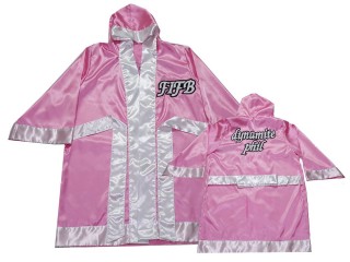 Customize Kanong Boxing Robe : KNFIRCUST-002-Pink