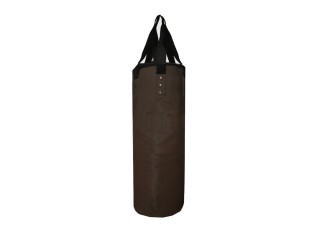 Customized Boxing Equipment - Heavy Bag : DarkBrown 120 cm. (unfilled)