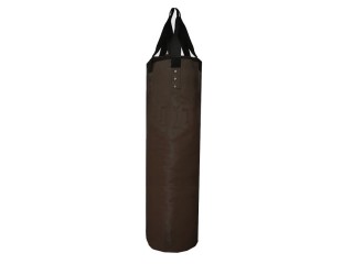 Customized Boxing Equipment - Heavy Bag : DarkBrown 150 cm. (unfilled)