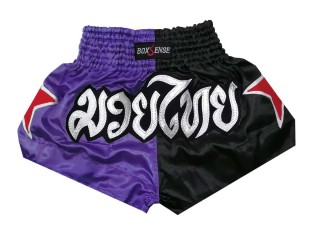 Boxsense Kids Boxing Training Shorts : BXSKID-005-Purple