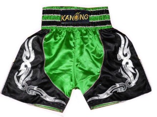 Personalized Green Boxing  Trunks : KNBXCUST-2018