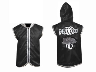 Customized Boxing Hoodies for Fighters : Black Elephant