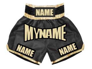 Customized Kids Boxing Shorts with Name or Text : KNBSH-008
