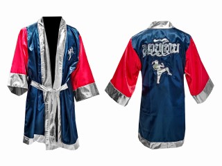 Kanong Customize Boxing Robe : Blue/Red