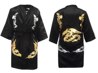 Kanong Customize Boxing Robe : Black Dragon