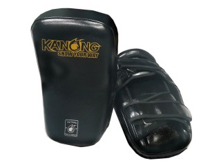 Kanong Curved Kick Paos for Training Boxing Kickboxing : Black