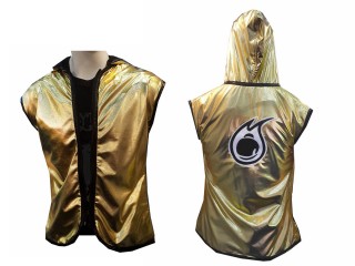 Customized Women Boxing Hoodies for Fighters : Gold