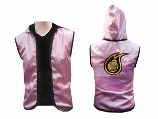 Customized Women Boxing Hoodies for Fighters : Pink