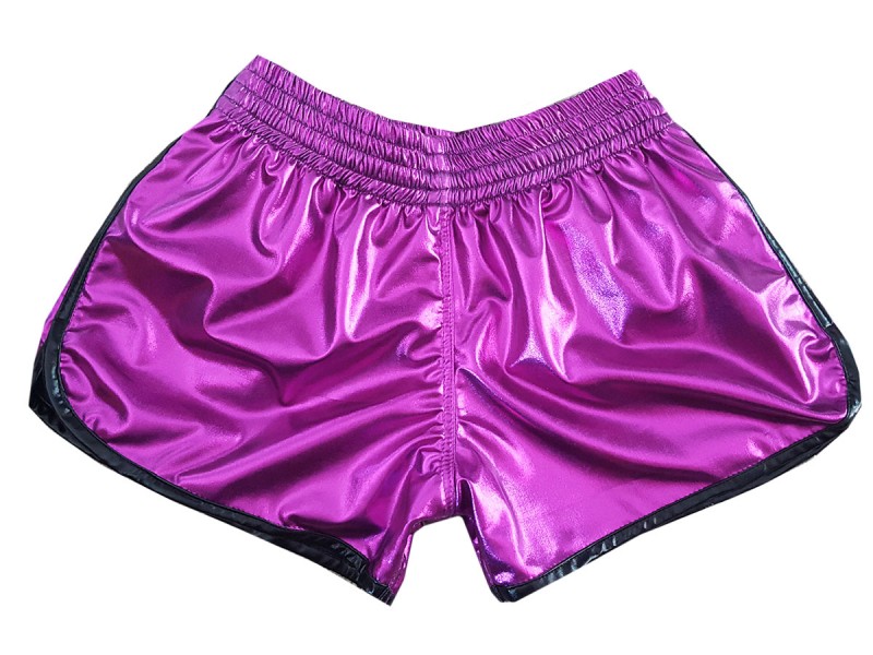 Kanong Women Boxing Shorts KNSWO401Purple