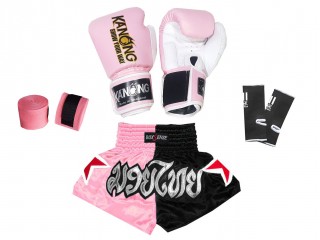 Boxing Kits for Kids : Light Pink