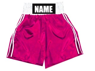 Make your own Boxing Shorts , Customize Boxing Trunks : KNBSH-026-Strewberry