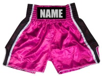 Custom made Boxing Shorts outfit: KNBSH-027-Pink