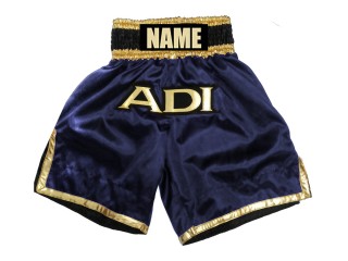 Custom Boxing Shorts  : KNBXCUST-2036-navy