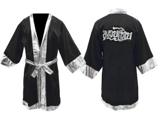 Kanong Customize Boxing Robe : KNFIR-125-Black