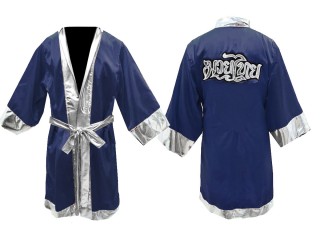 Kanong Customize Boxing Robe : KNFIR-125-Navy