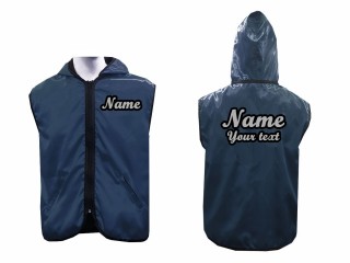 Customized Boxing Hoodies  : Navy