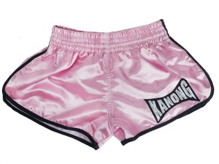 Kanong Womens  Boxing Shorts : KNSWO-402-Pink