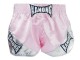 Kanong Retro Boxing Shorts : KNSRTO-201-Pink-Silver